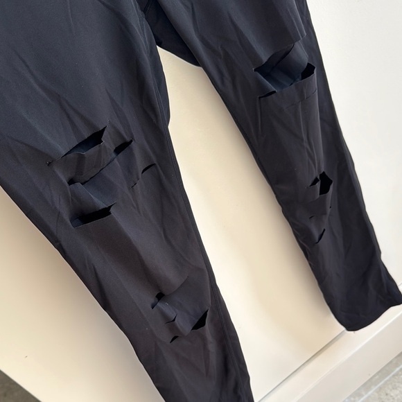 ZYIA Black Cut-Out Leggings - Picture 2 of 4